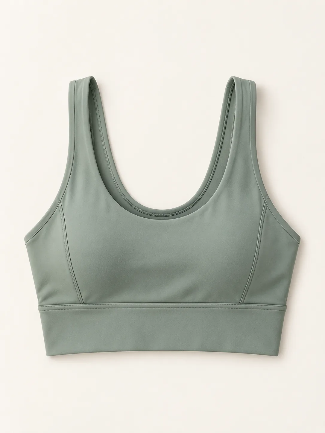 AI-generated flat-lay design reference for Sports Bras
